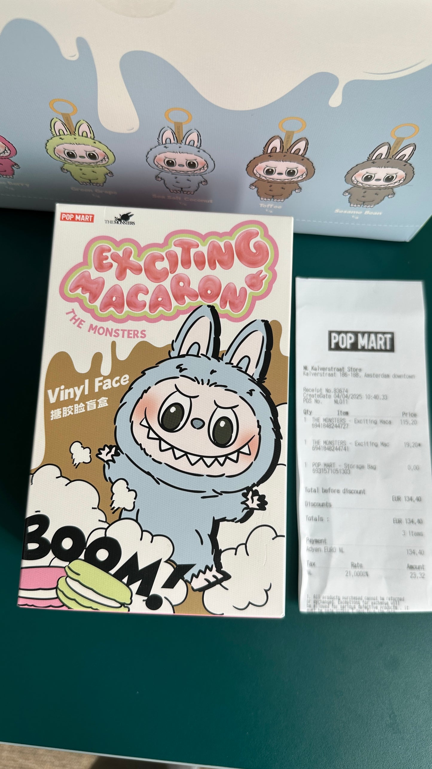 LABUBU EXCITING MACARON BLIND BOX