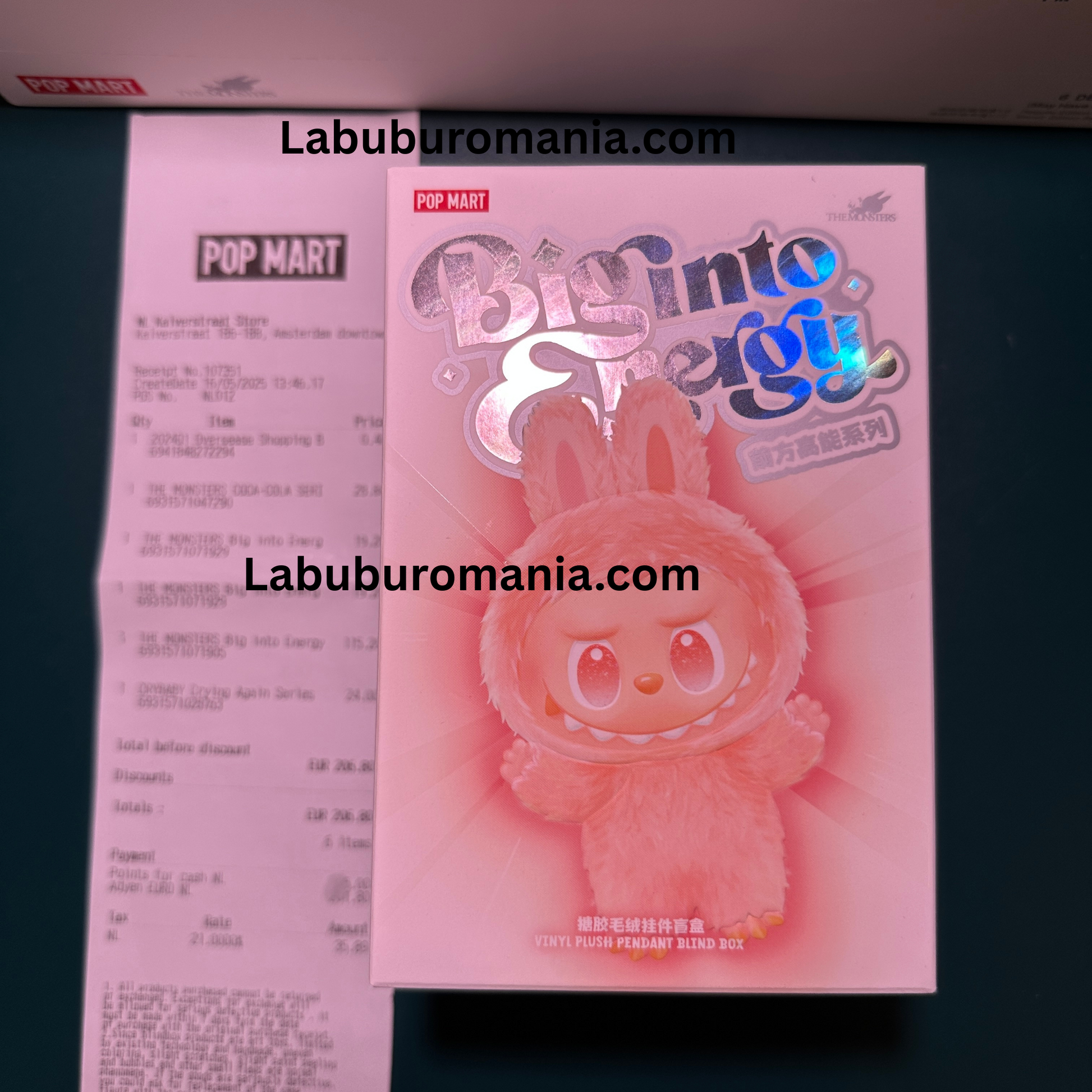 Big into Energylabubuラブブ LABUBU Big Into Energy Blind Box - Color Variant – LABUBU